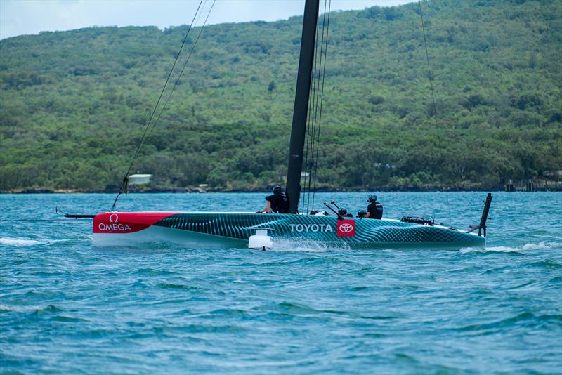 Emirates Team New Zealand - LEQ12 Prototype - Day 55 - January 18, 2024 - Auckland - photo © Sam Thom/America's Cup