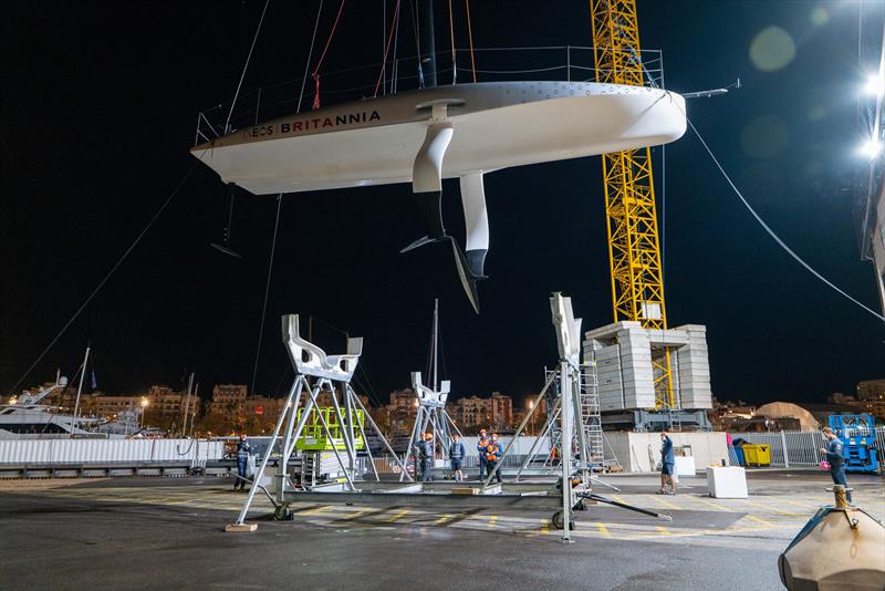 INEOS Britannia - AC40's - Day 3 - January 17, 2024 - Barcelona - photo © Paul Todd/America's Cup