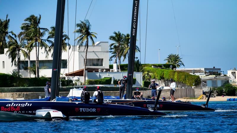 Alinghi  Red Bull Racing - AC40 - Day 67 - January 18, 2023 - Jeddah - photo © Alex Carabi / America's Cup