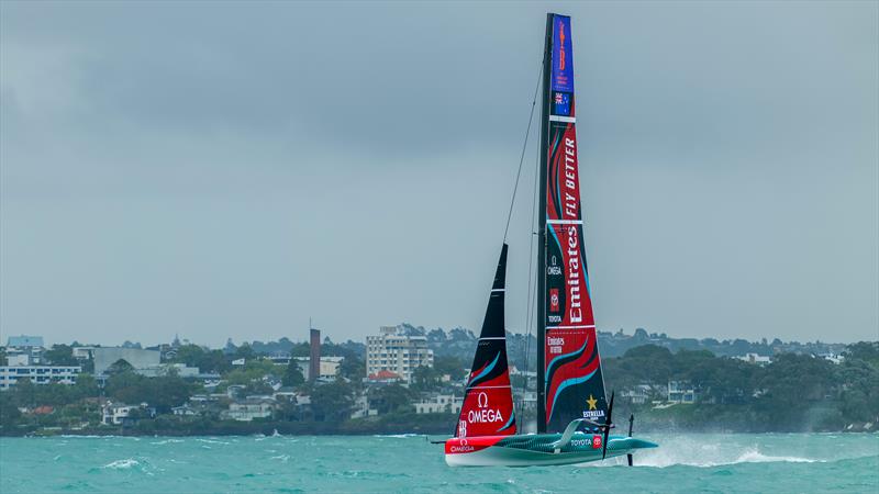 Emirates Team New Zealand - LEQ12 Prototype -  Day 56, January 19, 2024 - Auckland - photo © Emirates Team New Zealand