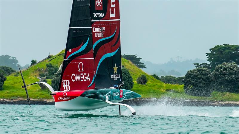 Emirates Team New Zealand - LEQ12 Prototype -  Day 56, January 19, 2024 - Auckland - photo © Emirates Team New Zealand