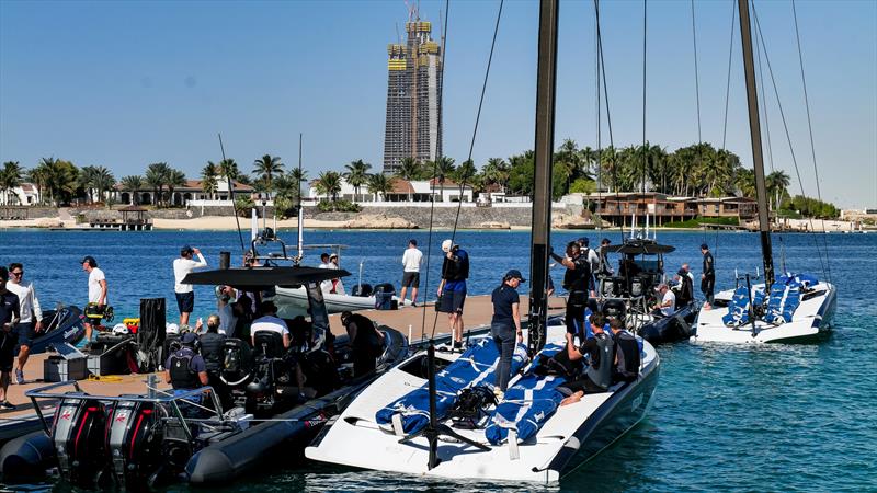 Alinghi Red Bull Racing - AC40 - Day 68 - January 19, 2023 - Jeddah - photo © Alex Carabi / America's Cup