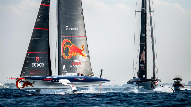 Alinghi Red Bull Racing - AC40 - Day 69 - January 20, 2023 - Jeddah - photo © Alex Carabi / America's Cup