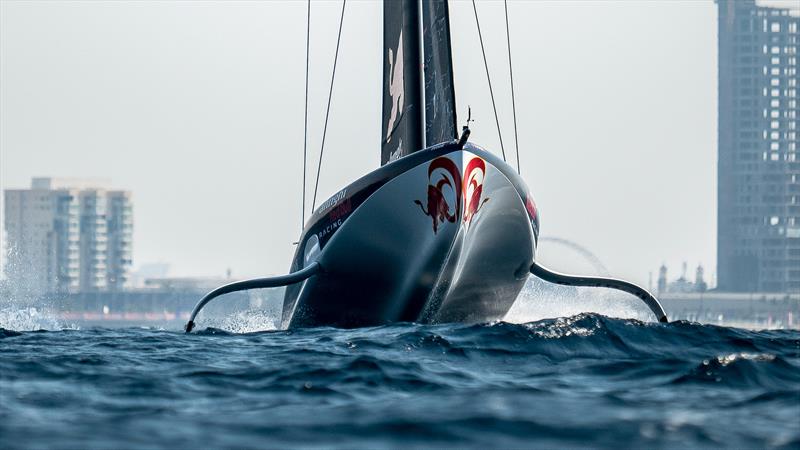 Alinghi  Red Bull Racing - AC40 - Day 69 - January 20, 2023 - Jeddah photo copyright Alex Carabi / America's Cup taken at Société Nautique de Genève and featuring the AC40 class