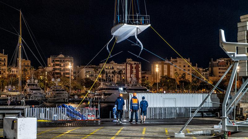 INEOS Britannia - AC40's - Day 4 - January 19, 2024 - Barcelona - photo © Paul Todd/America's Cup