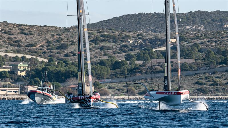 Luna Rossa Prada Pirelli - LEQ12 - Day 113 - January 21, 2024 - Cagliari - photo © Ivo Rovira / America'sCup