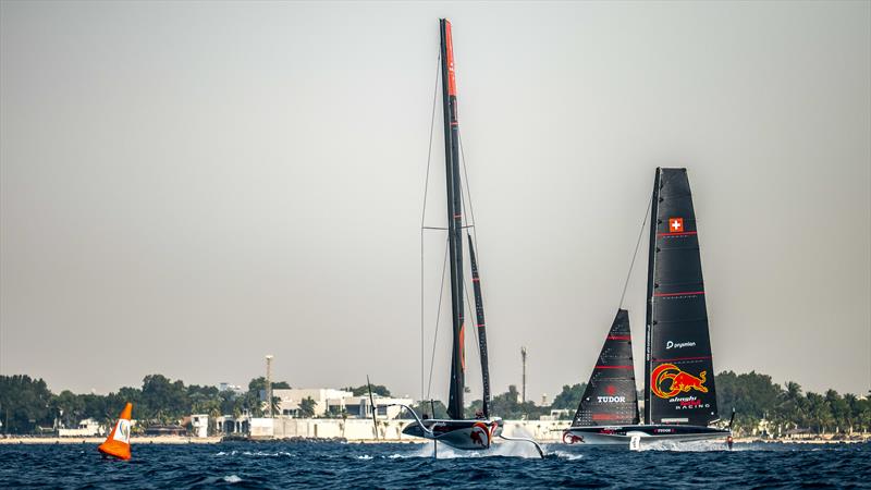 Alinghi Red Bull Racing - AC40 - Day 70 - January 21, 2023 - Jeddah - photo © Alex Carabi / America's Cup