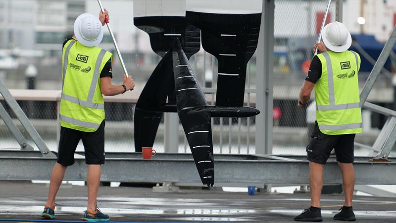 Emirates Team New Zealand - LEQ12 Prototype - Day 57, January 22, 2024 - Auckland - photo © Sam Thom / America's Cup