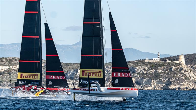 Luna Rossa Prada Pirelli - LEQ12 - Day 113 - January 21, 2024 - Cagliari - photo © Ivo Rovira / America'sCup