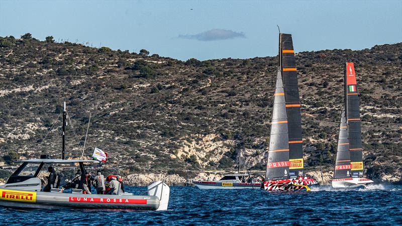 Luna Rossa Prada Pirelli - LEQ12 - Day 113 - January 21, 2024 - Cagliari - photo © Ivo Rovira / America'sCup