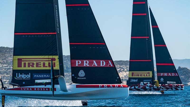 Luna Rossa Prada Pirelli - LEQ12 - Day 114 - January 22, 2024 - Cagliari - photo © Ivo Rovira / America'sCup