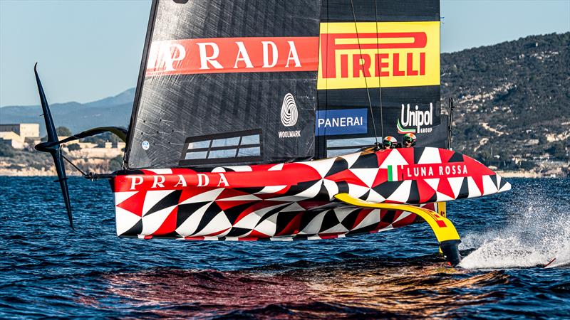 Luna Rossa Prada Pirelli - LEQ12 - Day 114 - January 22, 2024 - Cagliari - photo © Ivo Rovira / America'sCup