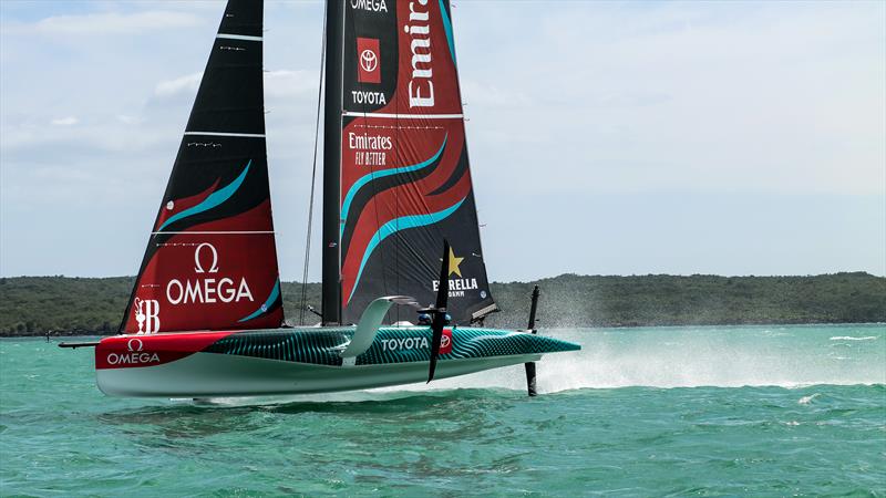 Emirates Team New Zealand - LEQ12 Prototype -  Day 58, January 24, 2024 - Auckland - photo © Sam Thom / America's Cup