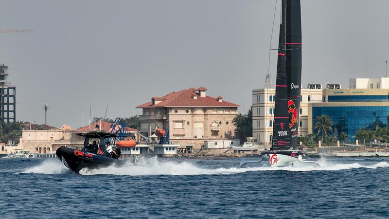 Alinghi  Red Bull Racing - AC40 - Day 71 - January 23, 2023 - Jeddah - photo © Alex Carabi / America's Cup