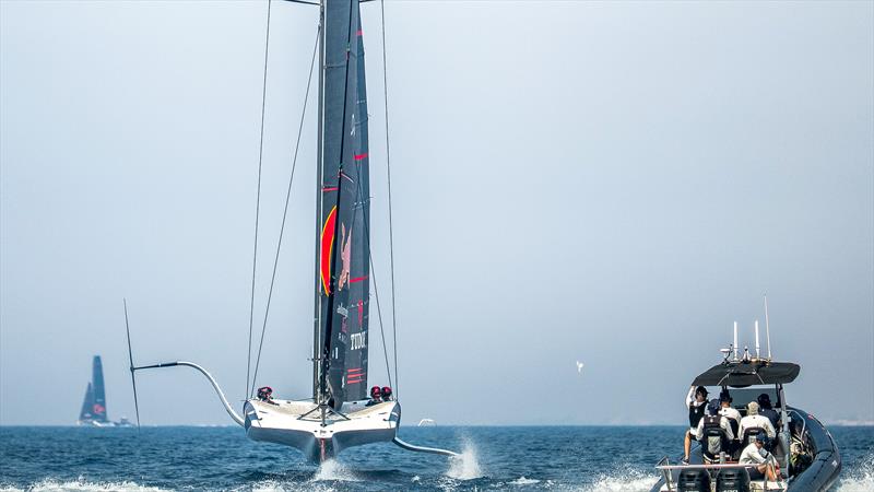 Alinghi  Red Bull Racing - AC40 - Day 71 - January 23, 2023 - Jeddah - photo © Alex Carabi / America's Cup