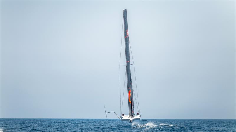 Alinghi  Red Bull Racing - AC40 - Day 71 - January 23, 2023 - Jeddah photo copyright Alex Carabi / America's Cup taken at Société Nautique de Genève and featuring the AC40 class