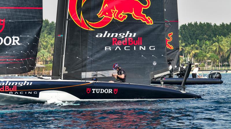 Alinghi  Red Bull Racing - AC40 - Day 71 - January 23, 2023 - Jeddah - photo © Alex Carabi / America's Cup