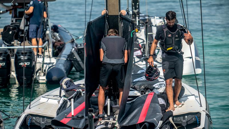 Alinghi  Red Bull Racing - AC40 - Day 73 - January 25, 2023 - Jeddah - photo © Alex Carabi / America's Cup