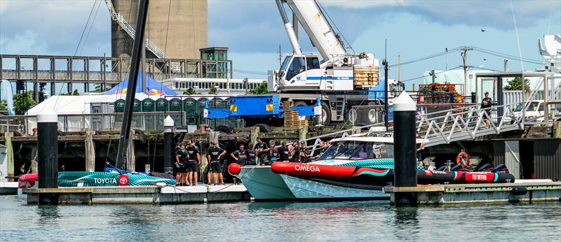 Emirates Team New Zealand - LEQ12 Prototype - Day 59, January 26, 2024 - Auckland - photo © Sam Thom / America's Cup