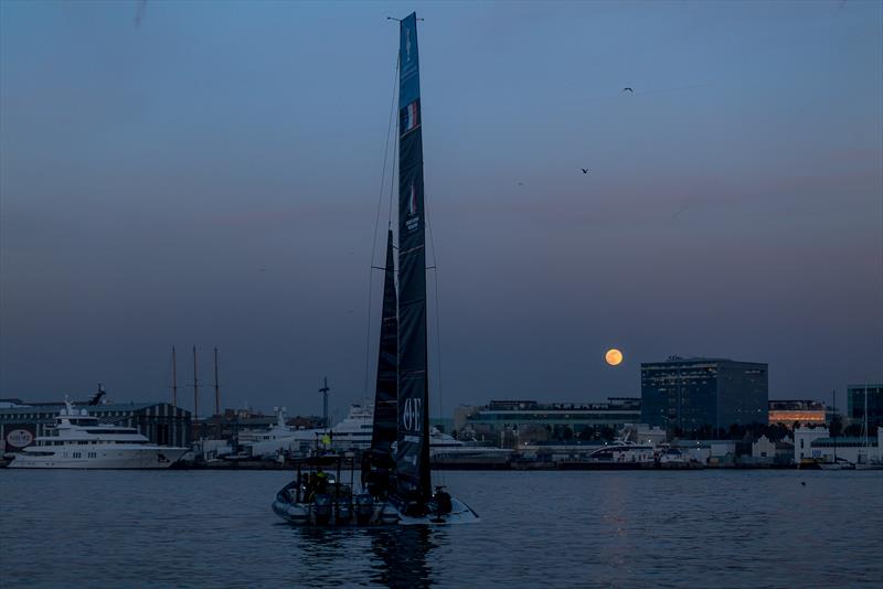 Orient Express Racing Team - AC40 - Day 22 - January 25, 2024 - Barcelona photo copyright Job Vermeulen / America's Cup taken at Yacht Club de France and featuring the AC40 class