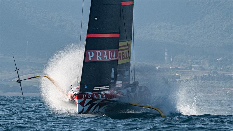 Luna Rossa Prada Pirelli - LEQ12 - Day 115 - January 29, 2024 - Cagliari photo copyright Ivo Rovira / America's Cup taken at Circolo della Vela Sicilia and featuring the AC40 class