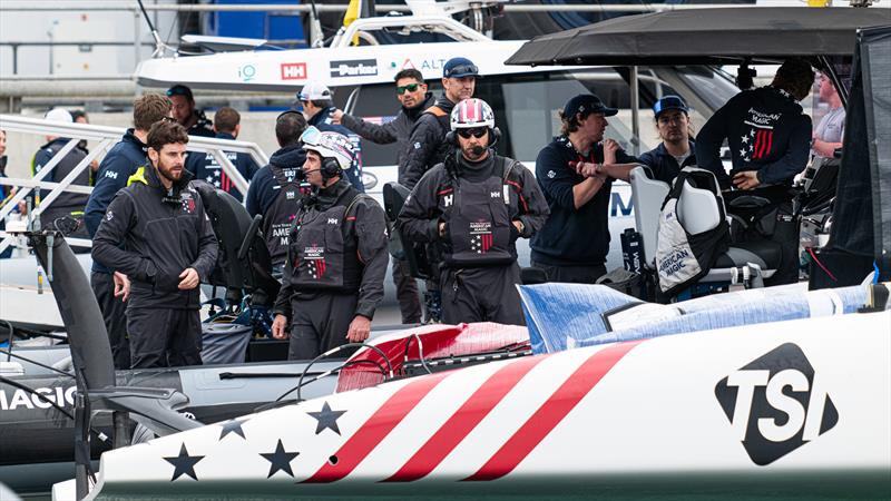 American Magic - AC40 - Day 82 - January 29, 2024 - Barcelona - photo © Ugo Fonolla / America's Cup