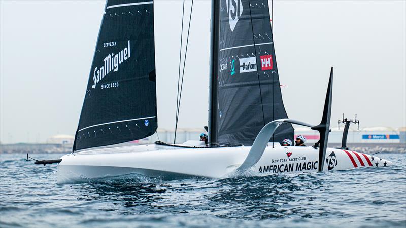 American Magic - AC40 - Day 82 - January 29, 2024 - Barcelona - photo © Ugo Fonolla / America's Cup