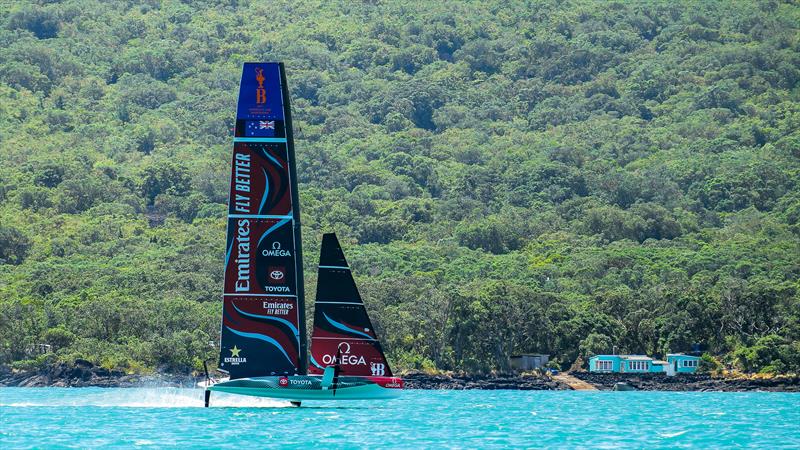 Emirates Team New Zealand - LEQ12 Prototype -  Day 60, January 30, 2024 - Auckland - photo © Sam Thom / America's Cup