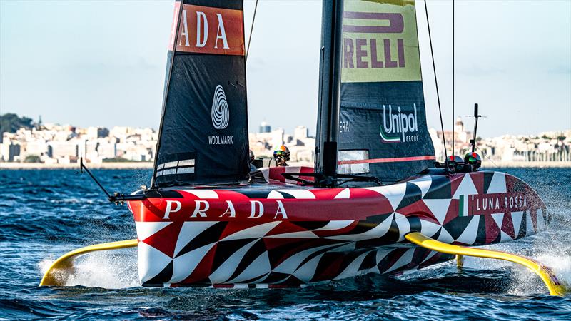 Luna Rossa Prada Pirelli - LEQ12 - Day 116 - January 30, 2024 - Cagliari - photo © Ivo Rovira / America's Cup