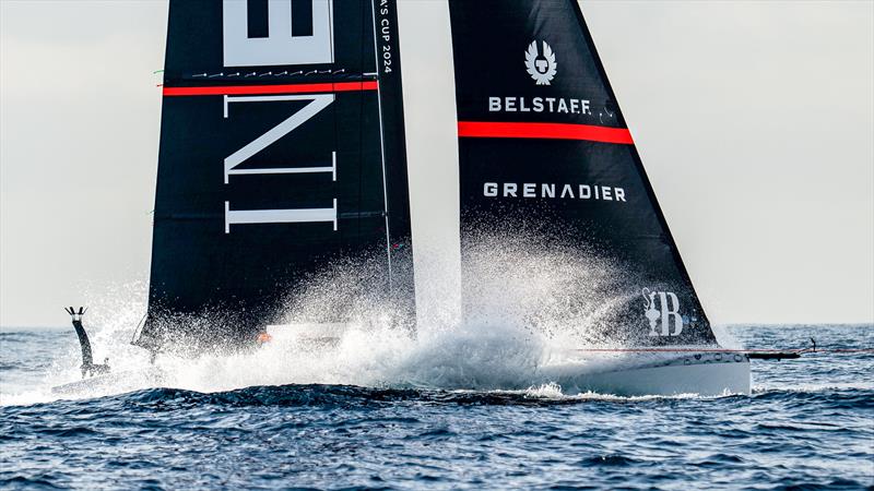 INEOS Britannia - AC40 - Day 27- January 30, 2024 - Barcelona - photo © Paul Todd/America's Cup