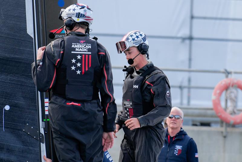 American Magic - AC40 - Day 83 - January 30, 2024 - Barcelona - photo © Ugo Fonolla / America's Cup