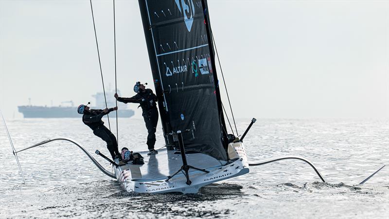 American Magic - AC40 - Day 83 - January 30, 2024 - Barcelona - photo © Ugo Fonolla / America's Cup