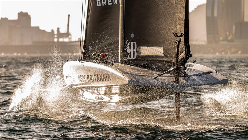 INEOS Britannia - AC40 - Day 28 - January 31, 2024 - Barcelona photo copyright Paul Todd/America's Cup taken at New York Yacht Club and featuring the AC40 class