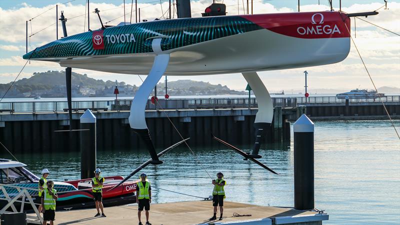 Emirates Team New Zealand - LEQ12 Prototype -  Day 61, January 31, 2024 - Auckland - photo © Sam Thom / America's Cup