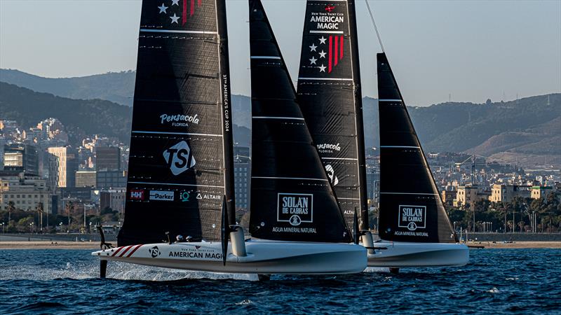 American Magic - AC40 - Day 84 - January 31, 2024 - Barcelona - photo © Ugo Fonolla / America's Cup