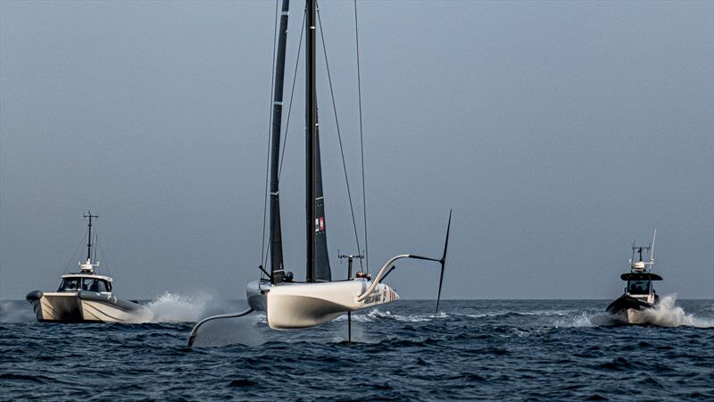 American Magic - AC40 - Day 85 - February 1, 2024 - Barcelona photo copyright Ugo Fonolla / America's Cup taken at Royal Yacht Squadron and featuring the AC40 class