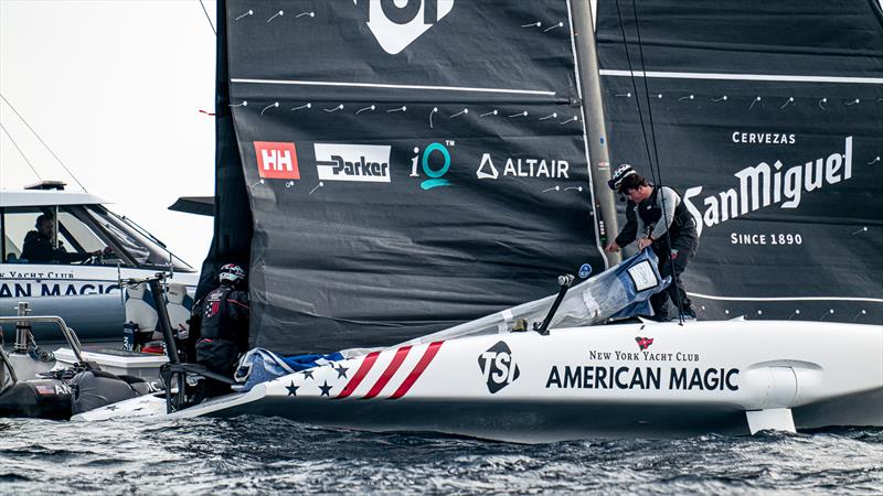 American Magic - AC40 - Day 85 - February 1, 2024 - Barcelona - photo © Ugo Fonolla / America's Cup