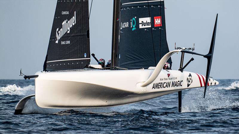 American Magic - AC40 - Day 85 - February 1, 2024 - Barcelona photo copyright Ugo Fonolla / America's Cup taken at Royal Yacht Squadron and featuring the AC40 class