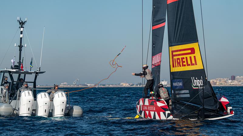 Luna Rossa - AC40 - Day 118 - February 3, 2024 - Barcelona - photo © Ivo Rovira / America's Cup