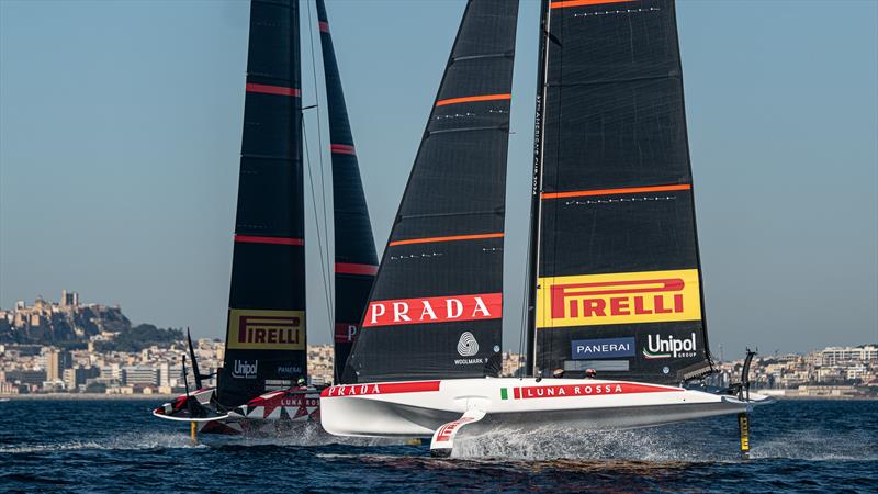 Luna Rossa - AC40 - Day 118 - February 3, 2024 - Barcelona - photo © Ivo Rovira / America's Cup