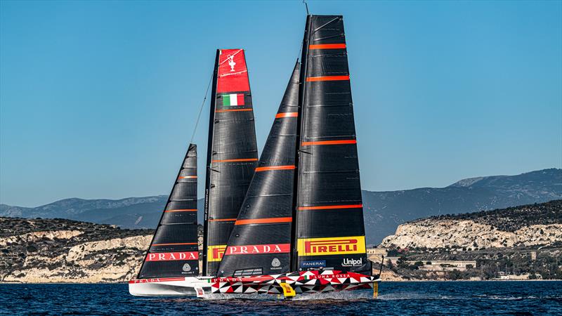 Luna Rossa - AC40 - Day 118 - February 3, 2024 - Barcelona - photo © Ivo Rovira / America's Cup