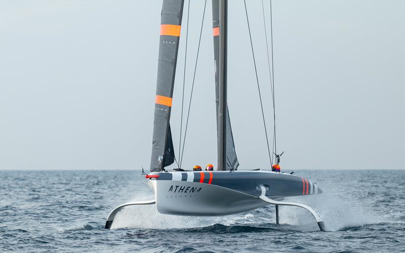 INEOS Britannia - AC40 - Day 30 - February 2, 2024 - Barcelona - photo © Paul Todd/America's Cup