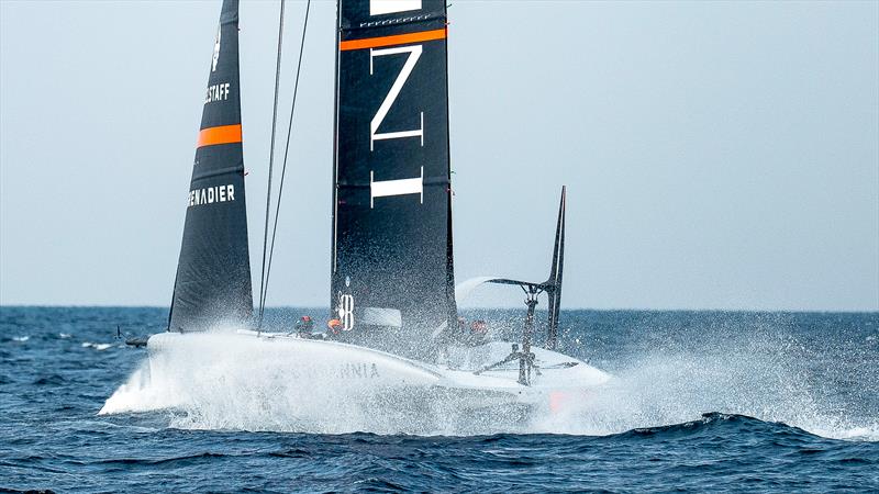 INEOS Britannia - AC40 - Day 30 - February 2, 2024 - Barcelona - photo © Paul Todd/America's Cup