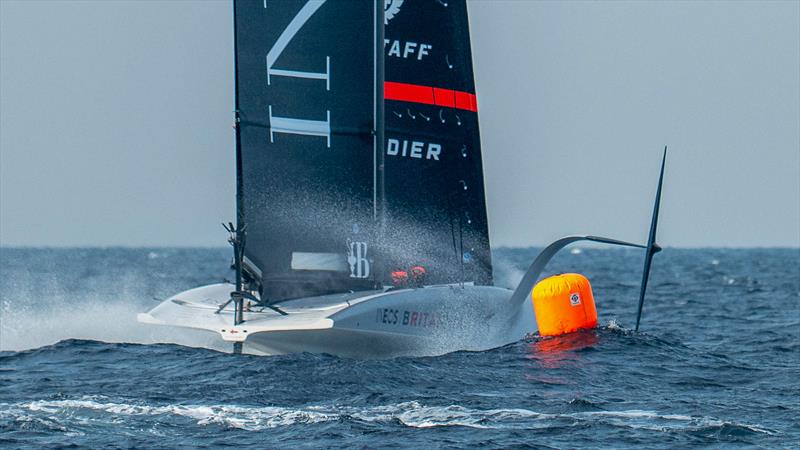 INEOS Britannia - AC40 - Day 30 - February 2, 2024 - Barcelona - photo © Paul Todd/America's Cup