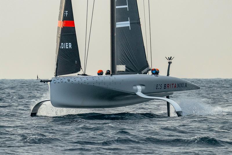 INEOS Britannia - AC40 - Day 30 - February 2, 2024 - Barcelona - photo © Paul Todd/America's Cup