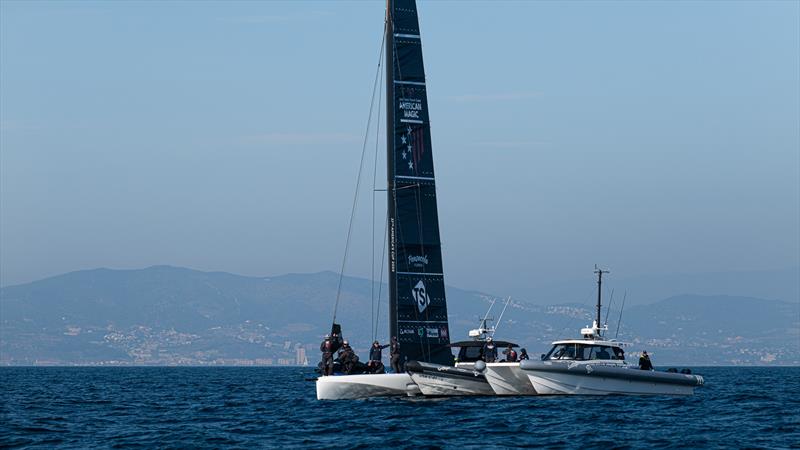 American Magic - AC40 - Day 86 - February 2, 2024 - Barcelona - photo © Ugo Fonolla / America's Cup