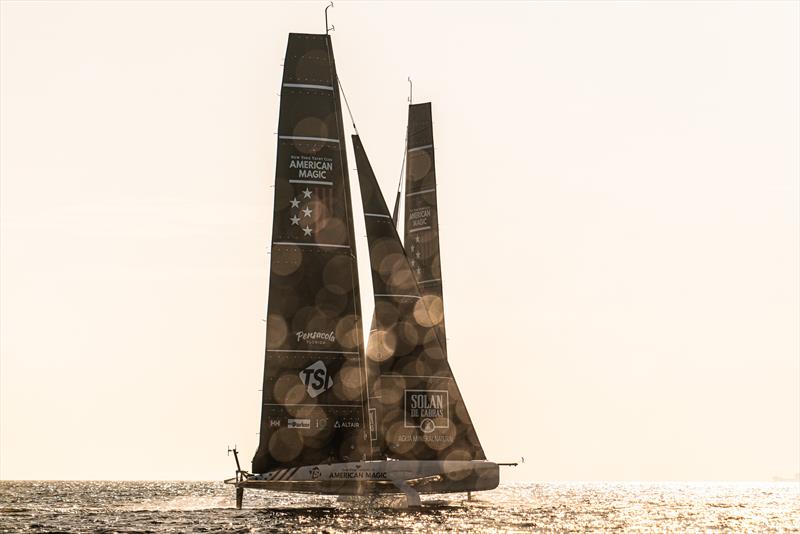 American Magic - AC40 - Day 86 - February 2, 2024 - Barcelona - photo © Ugo Fonolla / America's Cup