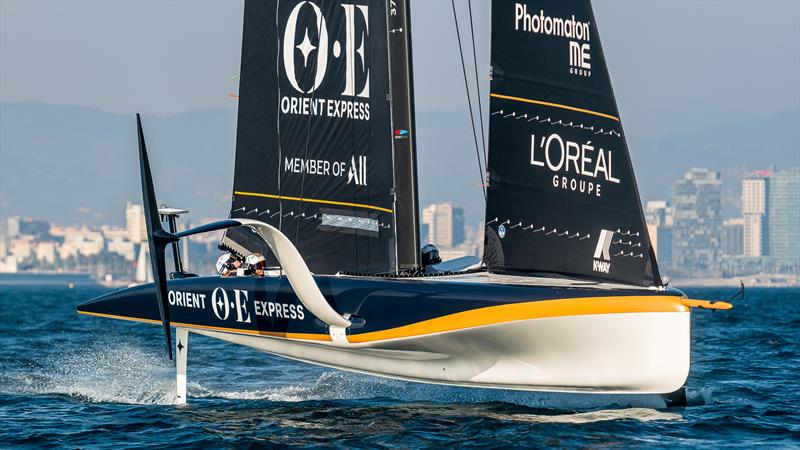 Orient Express Racing Team - AC40 - Day 5 - February 7, 2024 - Barcelona - photo © Job Vermeulen / America's Cup