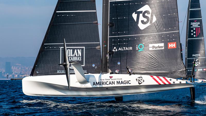 American Magic - AC40 - Day 88 - February 7, 2024 - Barcelona - photo © Ugo Fonolla / America's Cup