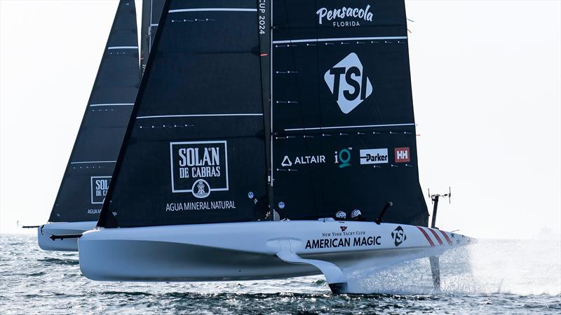 American Magic - AC40 - Day 89 - February 8, 2024 - Barcelona - photo © Ugo Fonolla / America's Cup